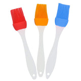 SYGA 2 Pcs Silicone Pastry Brush for Cake Cooking, Baking, Glazing (Multicolor)