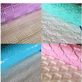 SYGA Cyan Lily Flower Printing Portable Roller Cake Decorating Baking Mould Fondant Tool