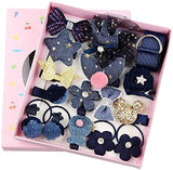 SYGA 18 Pcs Children's Suit Girls Baby Hair Clips Small Safety Clip Princess Hairpin Baby Hair Accessories Gift Box