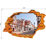 SYGA Street Fashion Creative 3D Effect Wall Stickers