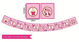 SYGA ITS A BOY & ITS A Girl Baby Shower Party Decorative Banner with Photo Booth Props