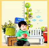 SYGA 2pc/Set Extra Large Children Height Measurement Wall Sticker AY_MSYO