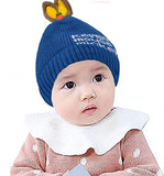 SYGA Winter Caps Woolen Knitted Cap for Kids Babies Ski Beanie Hat Double Dual Ears Beanie Cap for Girls Boys for 6 Months - 3 Years