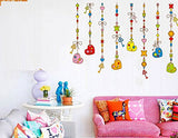 SYGA Children's Room Decor for Heart and Key Wall Stickers