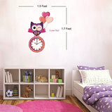 SYGA Owl Wall Clock Stickers_09