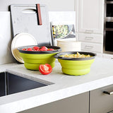 SYGA Set of 2 Vegetable Fruit Washer Strainer_Green