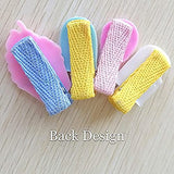 SYGA 10Pcs Baby Hair Clip For Girl Alligator Teeth Hair Accessory For All Type of Infant Toddler Baby Hairs Bow Animal Cartoon Butterfly Mickey Mini Puppy Fish Unicorn Elephant Patterns- Set of 10, Butterfly