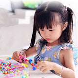 SYGA Beads for Kids Crafts Children's Jewellery Making Set Kit DIY Bracelets Necklace Hairband and Rings Craft Kits Birthday for 4, 5, 6, 7-Year-Old Little Girls-Multicolor, QL-00001