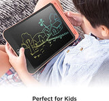 SYGA LCD Writing Pad, 12 inch Kids Doodle & Scribble Boards Erasable Writing Tablet for Kids Adults, Light Pink