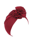 SYGA 1 Piece Cotton Hat Flower Turban Infant Photography Props