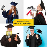 SYGA Graduation Party Photo Booth Props Craft Item, Multi Color (Set of 23)