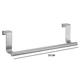 SYGA 23 cm Stainless Steel Kitchen Bathroom Storage Rack Holder Towel Bar Cupboard Hanging Shelf Hanger Chest Storage Organizer