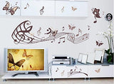 Syga Music with Butterfly Wall Stickers D_HUFU