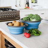 SYGA Set of 2 Vegetable Fruit Washer Strainer_Blue
