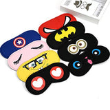 SYGA Blue Star Cartoon Eye Sleep Mask For Outdoors Travel And Sleeping?