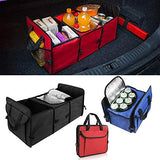 SYGA Insulation Storage Picnic Bag Heavy Shopping Organizer Foldable Storage Bag_Black