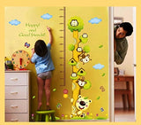 SYGA 2pc/Set Extra Large Children Height Measurement Wall Sticker AY_MSYO