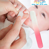 SYGA Baby Nail File, Emery Board Float Glass, Crystal Nail Buffer for Toddlers, Newborns, Infants and Young Children- Perfect for Babies, Newborns, New Moms & Baby Shower Gift-9cm*1cm,Assorted Colour