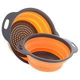 SYGA Set of 2 Vegetable Fruit Washer Strainer_Orange