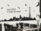 Syga Eiffel Tower Wall Stickers A_FUFG