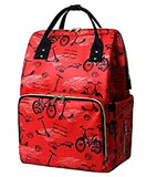 SYGA Multipurpose Large Capacity Mom's Backpack Diaper Bag(Red)