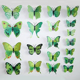Syga PVC Animals Wall Fridge Sticker, Green