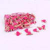 Rose red / 3cm heart