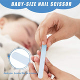 SYGA Baby Nail File, Emery Board Float Glass, Crystal Nail Buffer for Toddlers, Newborns, Infants and Young Children- Perfect for Babies, Newborns, New Moms & Baby Shower Gift-9cm*1cm,Assorted Colour