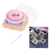 SYGA Yarn Flower Corsage Craft Maker Weaver Kit Knitting Machine Weaving Tool