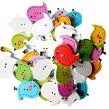 Syga 50 Pieces Hen 2 Holes Wooden Buttons Sewing DIY Craft Scrapbooking