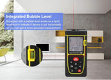 SYGA Digital Laser Distance ABS Measuring Tape Tool Meter (100 m, Yellow)