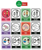 syga English Essential Flash Cards 100 Cards for Kids Child to Learn English Cards- Multi Color