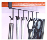 SYGA 2 Pieces Wall Hanger 6 Pin Nail Free Rack