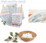 SYGA 110 cm Baby Swaddle Blankets 6 Layer Muslin Swaddle Wrap 100% Cotton Stroller Cover Receiving Blankets