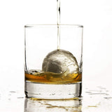 SYGA 1 Piece 6 Cavity Ice Ball Maker Mould Silicone Ice Cube Trays with one Funnel
