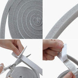 SYGA 3CM Wide 2 Meter Long Self Adhesive Tape Weather Stripping for Doors and Windows, Weather Seal Strip Foam Tape (1 Piece)