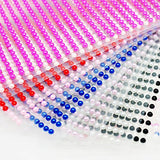 SYGA 2 Pcs 3mm Size Project Decorating Multipurpose Pearl Stickers_Blue