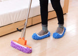 SYGA 2 Pieces Multi-Purpose Cleaning Cloths Mop Slipper(Random Color)