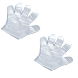 SYGA 50 Pieces Multipurpose Use & Throw Transparent Disposable Hand Gloves