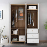 SYGA 3 Layer Hanging Storage Box Wardrobe Room Storage Clothing Sweaters Shoes Accessories Storage