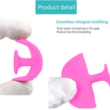 SYGA 4 Pieces Facial Cleansing Pads, Soft Silicone Face Scrubbers Exfoliators Face Blackhead Removing Massage Tool(Assorted Color)