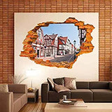 SYGA Street Fashion Creative 3D Effect Wall Stickers
