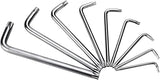 SYGA 9Pcs Allen Hex Key Set Metric Torx Star Hexagaon Wrench Set for Bike Furniture Assembly Bicycle Repair Household DIY and Craft with Holder T10 T15 T20 T25 T27 T30 T40 T45 T50