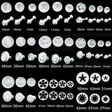 Generic Set of 33pcs Sugarcraft Cake Decorating Fondant Icing Cutter Plunger ...-14010263MG