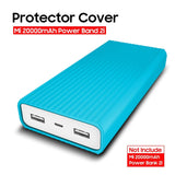 SYGA 1pc Power Bank Cover Only Anti-Slip Silicone Protection Cover for Mi 2C 20000mAh Powerbank