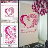 Syga Wall Stickers 7067 Flying Heart