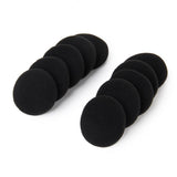 SYGA 5 Pairs Black Replacement Ear Cushion Pads for Sennheiser PX100 Koss