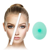 SYGA 4 Pieces Facial Cleansing Pads, Soft Silicone Face Scrubbers Exfoliators Face Blackhead Removing Massage Tool(Assorted Color)
