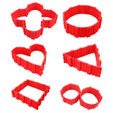 SYGA 4 PiecesNonstick Silicone Cake Mould Magic Bake Snake DIY Cake Mould Baking Tools