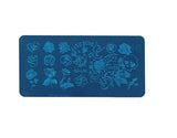 SYGA Nail Art Image Stamping Plates Sticker (Silver)